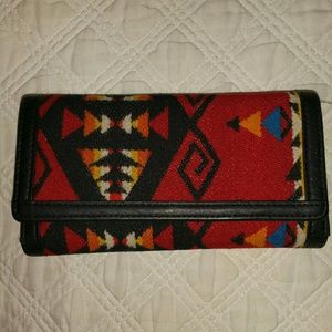Pendleton wool trifold wallet